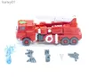 Transformation Toys Robots New Transformation Toys Newage Na H46 Backdraft Mini Inferno G1 Fire Truck Action Figur Toys In Stock YQ240315