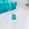 Designer Gift Box Necklace Christmas Fashion Versatile Collar Chain Qixi Valentines Day