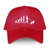 Мячовые кепки для мужчин в стиле Харадзюку, женская летняя шапка, уличная эволюция, немецкая овчарка, классическая винтажная бейсболка для взрослых и подростков