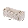 Manden Boheemse Stijl Opbergmand Katoenen Touw Geweven Macrame Opslagcontainer Diversen Cosmetische Organizer Box Thuis Tafel Decor