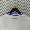 Maglia da calcio 2024 maglia bianca a maniche corte T-shirt sportiva da uomo divisa da allenamento