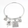 Całkowite nowe przybycie Bransoleta Bransoleta Bransoletka Bransoleta Serca Książka Książka Charm Bracelets For Teachers Prezenty 273J