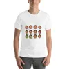 Herren Tank Tops Rollercoaster Tycoon – Faces T-Shirt Jungen Weiße Herren Grafik T-Shirts Anime