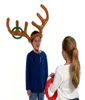 Атрибуты для вечеринок Рождественские надувные рога кольцо с головой оленя лосиные рога повязка на голову метательные кольца Children039s Toys2069263