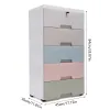 Drawers Plastic Drawers Dresser Storage Cabinet 5 Drawer Stackable Vertical Clothes Storage Tall Small Closet Home Furniture