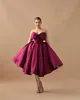 Prom Fashion Bury Abites Bow Knot Neck Gowns Abitali per il tè Lunghezza Red Carpet Special Ocn Party Dress YD