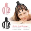 Masseur électrique portatif de cuir chevelu de griffe de poulpe mains libres soulagement thérapeutique de grattoir Stimulation de cheveux rechargeable stress 240314