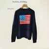 Polo Ralph 2023 US American Knited - Flag High -end luksusowy wygodny bawełna 214 Polo Sweter 570