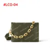 57790 Coussin Shoulder Bag brown flower leather bag letters Crossbody Hibags Khaki Black Women purses 26cm/33cm 57790 57793 59277 #LCO-03