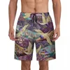 Shorts pour hommes Summer Gym Male Mountains Art Running Surf Maximalist Mountain Maze Beach Pantalons courts Mode Respirant Maillots de bain