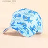 Casquettes de baseball Mode coton dessin animé garçon fille casquettes de baseball enfants imprimé Snapback chapeau enfants populaire Hip Hop chapeau casquette DropShippingY240315