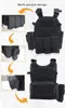 Taktiska västar 6094 Militär Combat War Game med nylonväska Molle Tactical Vest Bulletproof Accessories for Fighter Plate Carriers 240315