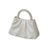 Top Shoulder Bags Pearl Small Designer Handbags Tote Handheld Womens Bag Folded Fashion Cloud Mobile Phone Single Crossbody 240311