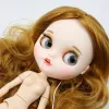 Bonecas geladas dbs blyth, boneca 1/6 bjd ob24, corpo articulado, pele branca, boneca personalizada, rosto fosco, 30cm, brinquedo para meninas