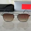 Męskie luksusowe okulary przeciwsłoneczne Klasyczne okulary Klasyczne okulary Travel Beach Metal Ramka UV400 Wysokiej jakości okulary przeciwsłoneczne