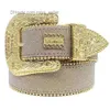 2022 Fashion Belts for Women Designer Mens Bb Simon rhinestone belt with bling rhinestones as gift miss 272D