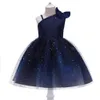 Robes de fille Enfants Star Tutu Anniversaire Princesse pour une fête de bal demoiselle d'honneur robe d'été Robes filles vêtements 2 10 ans 240315