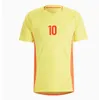 2024 2025 ColOMbiA JAMES Soccer Jerseys Kids Kit CoLUmBIa National Team Football Shirt Home Away Camisetas 2024 Copa AmeriCA D.VALOYES ARANGO C. CHUCHO CUADRADO