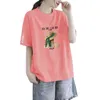 Large size T-shirt summer new womens short sleeved loose fit chubby belly covering full shoulder top factory