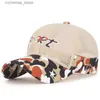 Ballkappen Neue Cool Mesh Kinder Kinder Camouflage Baseball Kappe Sommer Atmungsaktive Snapback Hut Outdoor Sport Sun Cap Hut Für Junge Mädchen Y240315