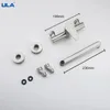 ULA Badrumskran Borstedblack Rain Shower Dowch Head Bath Wall Bathtub Mixer Tap System Set 240314