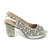 Dress Shoes Italian For Wedding Women Ladies And Sandals Slip On PU Leather Pumps Wholesales Good Diamonds Rhinestones