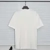 designer T Shirt Men Tshirts Summer Short-Sleeved Mens Women Animowane litery Drukowane koszulka graficzna okrągła szyja Krótkie rękawowe blaty