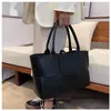 Designer Botegs V Luxury Handbag Early Spring Woven Women's Bag Mother Child Tote One Shoulder Handbag Two Piece Set Shopping Bag Large Capacity