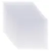 Dekorative Figuren, 20 Stück, transparente Mylar-Schablonenblätter, 30,5 cm, leeres Material für kompatibles Cricut-Silhouettenschneiden