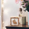 キャンドルホルダーキャンドルスティックオーナメントテーブルホーム装飾小道具ティーライトスタンドデスクトップ木製の素朴な宴会