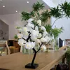 Lâmpadas de mesa LED Rose Flower Tree Lamp 32 Artificial Bonsai Night Light Grande Decoração para Casa Dia dos Namorados Branco Quente