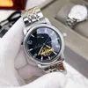 Męskie Watch Designer Automatyczny ruch mechaniczny zegarki Mężczyzn Ceramiczna ramka ze stali nierdzewnej Lumood Wodoodporna zegarek 41 mm z pudełkiem Dobry