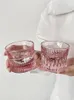 Pink Hand-engraved Crystal Glass Cup Red Wine Glass High-end Light Womens Home Delicate Whiskey Wine Glass Ice Hockey Glass 240315