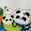 Sacos escolares animal panda mochila bonito estilo coreano grande capacidade dos desenhos animados saco de mensagem ombro pelúcia estudantes meninas/feminino