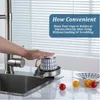 Küchenspüle, Glasbecherwaschanlage, automatischer Edelstahl-Drucksprühreiniger, Tassenwerkzeug, Reinigung, Wasserhahn, Barspüler, Kaffeekanne 240306