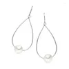 Boucles d'oreilles pendantes bijoux minimalistes MOMI perle goutte d'eau Aloha océan comme cadeau de plage pour fille