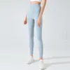 AL Yoga Pants Soins de la peau Sensation nue Saisir Vêtements de yoga avec taille haute et hanches levées Pantalons de fitness Leggings d'entraînement de course serrés