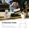 Kitchen Storage Japanese Coffee Rack Hanging Drip Holder Reusable Dripper Filters Japanese-style Stainless Steel 304