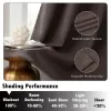 Curtains 100% Blackout Solid Color Curtains Finished Bedroom Living Room Curtains White Blackout Heat Insulation Curtains