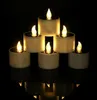 Solar Candle Lamps Flameless Solar Powered LED Candle Lights Courtyard Decoration Solar LED Tea Lights for Birthday Wedding Party9340302