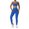 Lu Align Lemon 2 NCLAGEN Dames Yoga Set Stuks Active Wear Sportbeha Biker Shorts Legging Fiess Pak Oefening Workout Kleding Gym Sportwea