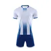 Conjunto de roupa de futebol para meninos e meninas, competições de desempenho esportivo escolar, treinamento, camisa de tecido de secagem rápida