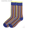 Men's Socks PEOY Classical Colorful Mens Combed Cotton High Quality Happy Business Long Tube Wedding Gift for ManC24315