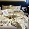 Bedding Sets High Precision Jacquard European Luxury Set Soft Silky Vintage Bohemia Duvet Cover Cotton Bed Sheet Pillowcases