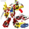 Transformation Toys Robots 4 in 1 Hello Carbot Transformation Robot Toys Action Action Action Action Action Rescue Car/Fire Truck Than
