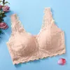 Bras Vrouwelijke Vest Rits Push Up Bh Volledige Cup Sexy Lace Voor Vrouwen Bralette Top Plus Size Naadloze Draadloze Verzamel Br