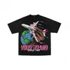 T-shirts pour hommes T-shirts HARAJUKU AMERICAN MULIGE IMPRESSION SHIGT OFFICIE