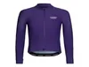 TEAM Race Fit PNS Hiver Thermique Polaire Maillots De Cyclisme À Manches Longues Vélo Ropa Ciclismo Avec Poche À Fermeture Éclair Violet Vestes De Course9845916