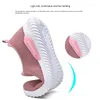 Wandelschoenen voor dames Zomer Damesmode Roze Zwart Grijs Ademende casual sneakers Zapatos Deportivos