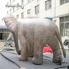 Hurtownia Parada Outdoor wydajność nadmuchiwane słoniowe powietrze Blown Mascot Giant Grey Elephant na Zoo i Circus Show